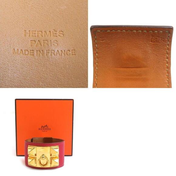 HERMES Red Charm Bracelet - Picture 5 of 5